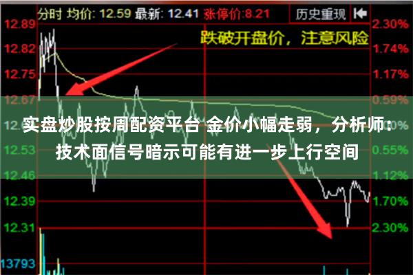 实盘炒股按周配资平台 金价小幅走弱，分析师：技术面信号暗示可能有进一步上行空间