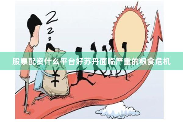 股票配资什么平台好苏丹面临严重的粮食危机