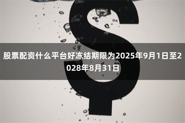 股票配资什么平台好冻结期限为2025年9月1日至2028年8月31日